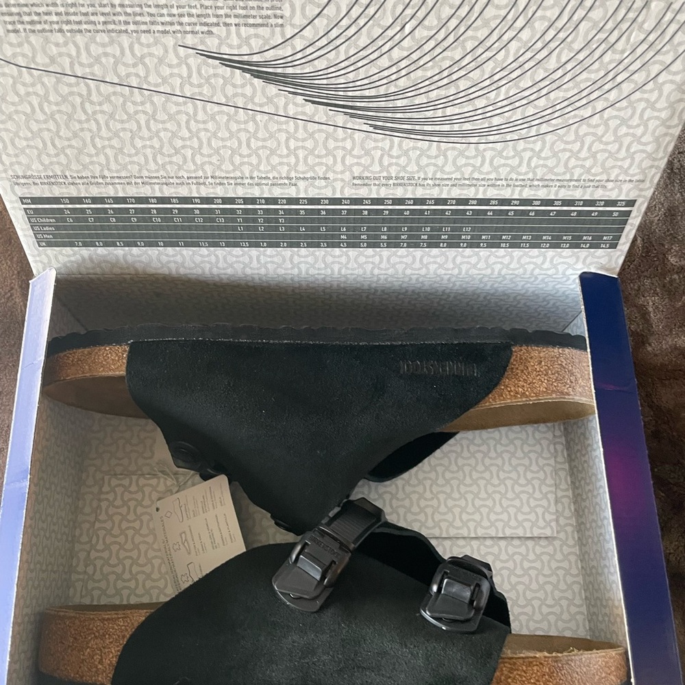 Birkenstock Black Zurich Tech Slide